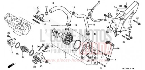 POMPA ACQUA CB1100SF1 di 2001